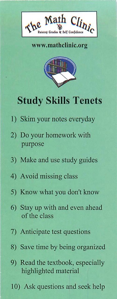 Study Skills